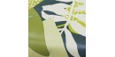 NAPPE EN TOILE CIREE WELCOME TO THE JUNGLE VERT 140 CM DE LARGE