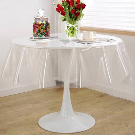 ART2LATABLE NAPPE RONDE 180 TRANSPARENTE 