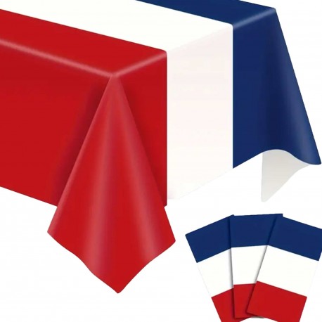 ROULEAUX DE TOILE CIRE DRAPEAU FRANCAIS 