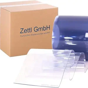 rouleaux de plastique transparent