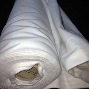 Molleton pour table 100% coton blanc 300 gr/m² au mètre